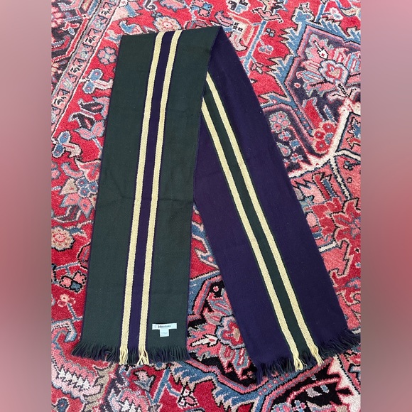 Johnston’s of Elgin Merino Wool and Cashmere Multicolored Scarf